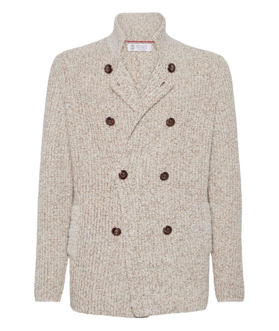 BRUNELLO CUCINELLI Серый кардиган, фото 1