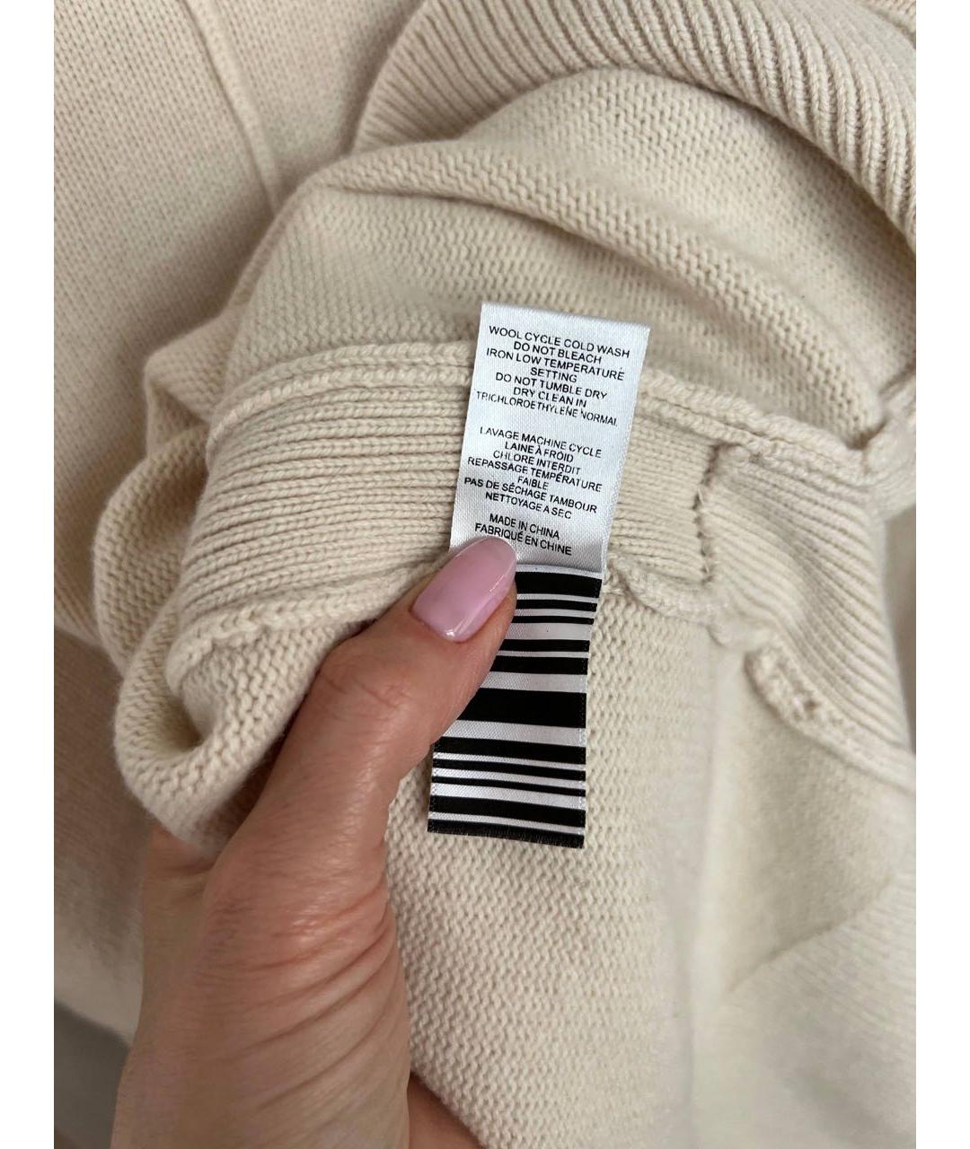 JOSEPH Белый шерстяной джемпер / свитер, фото 5