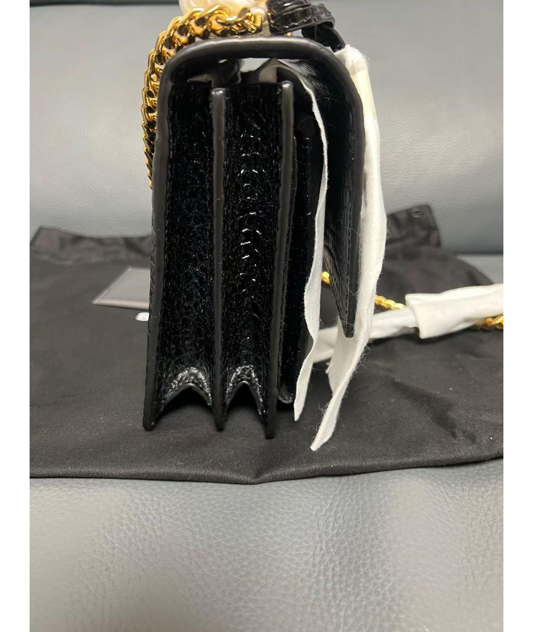 SAINT LAURENT Черная сумка через плечо, фото 6