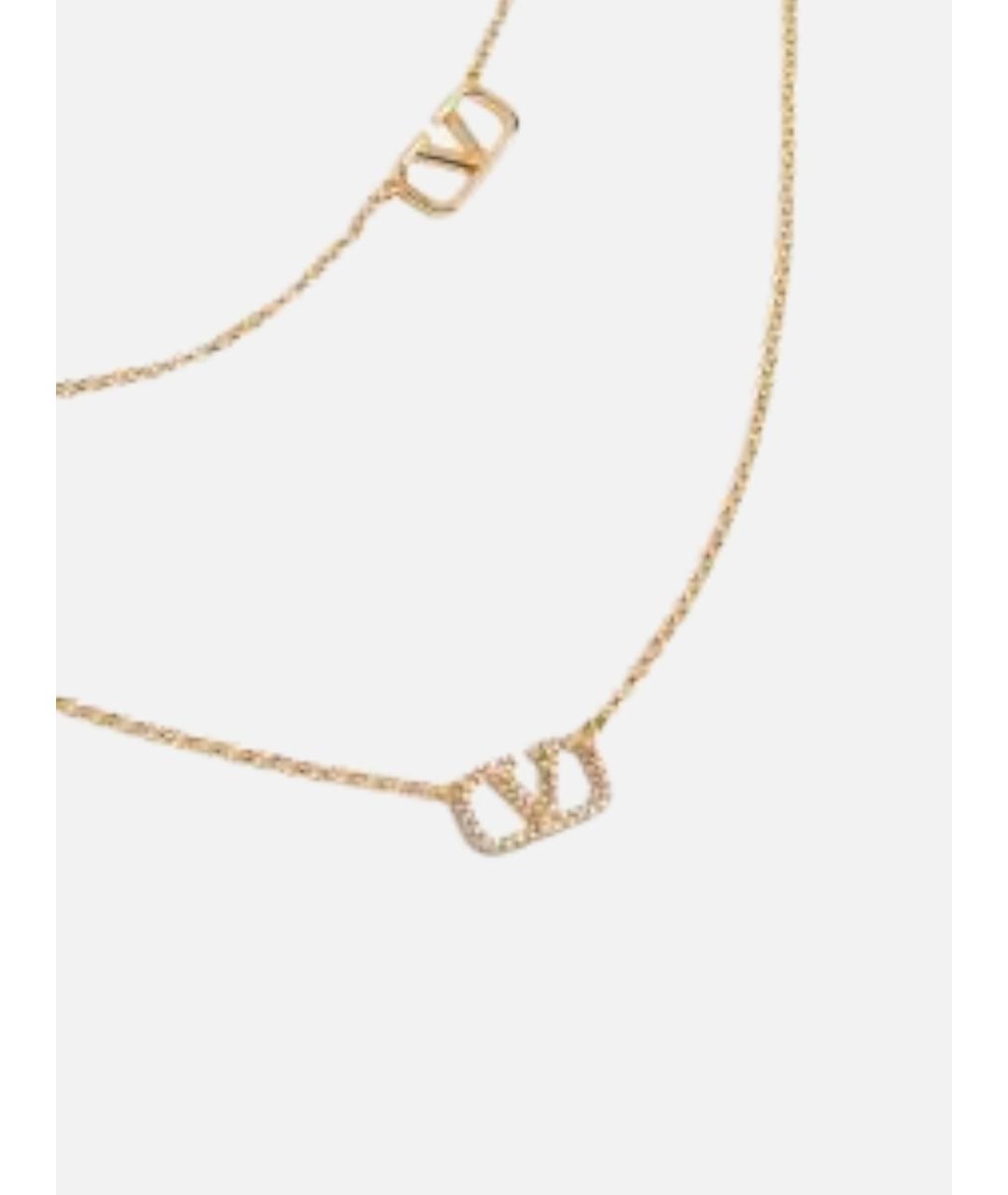 VALENTINO Золотая латунная подвеска, фото 2