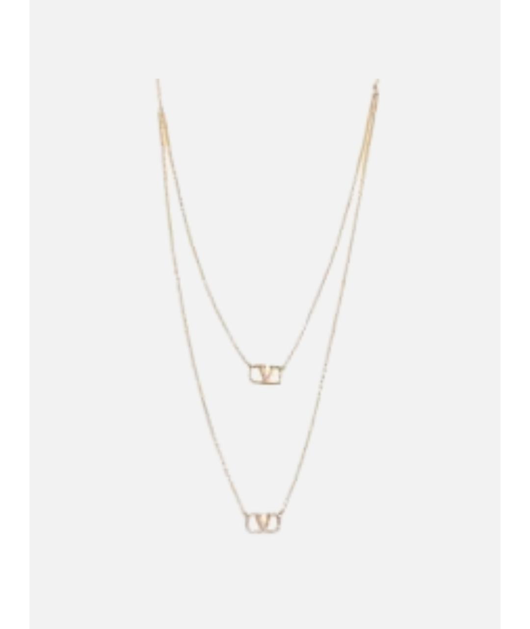 VALENTINO Золотая латунная подвеска, фото 1