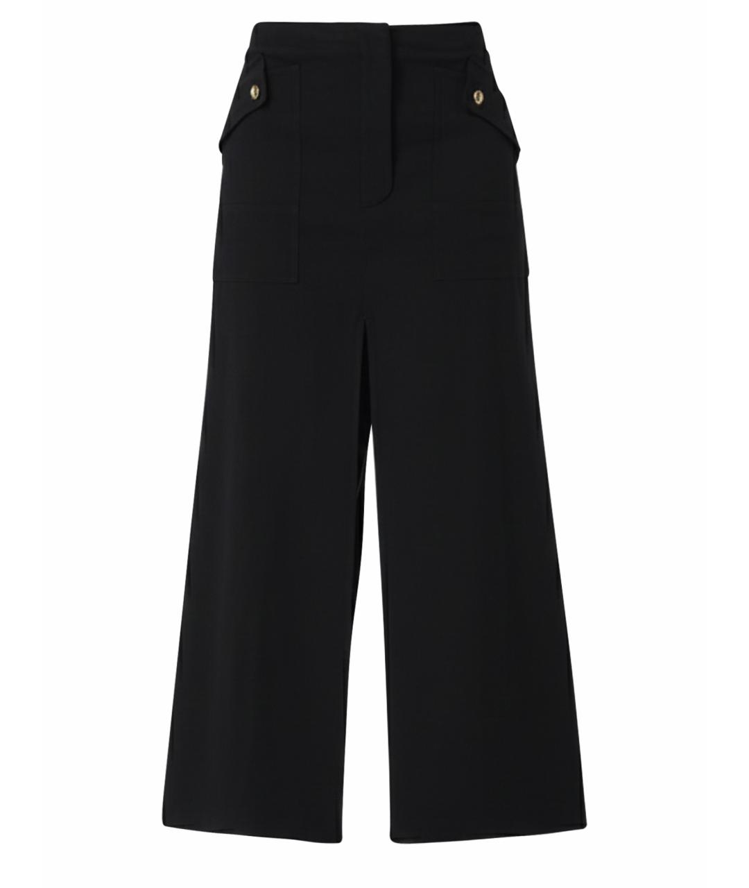 PINKO Черная вискозная юбка макси, фото 1