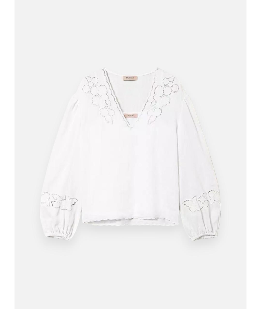 TWIN-SET Белая блузы, фото 1