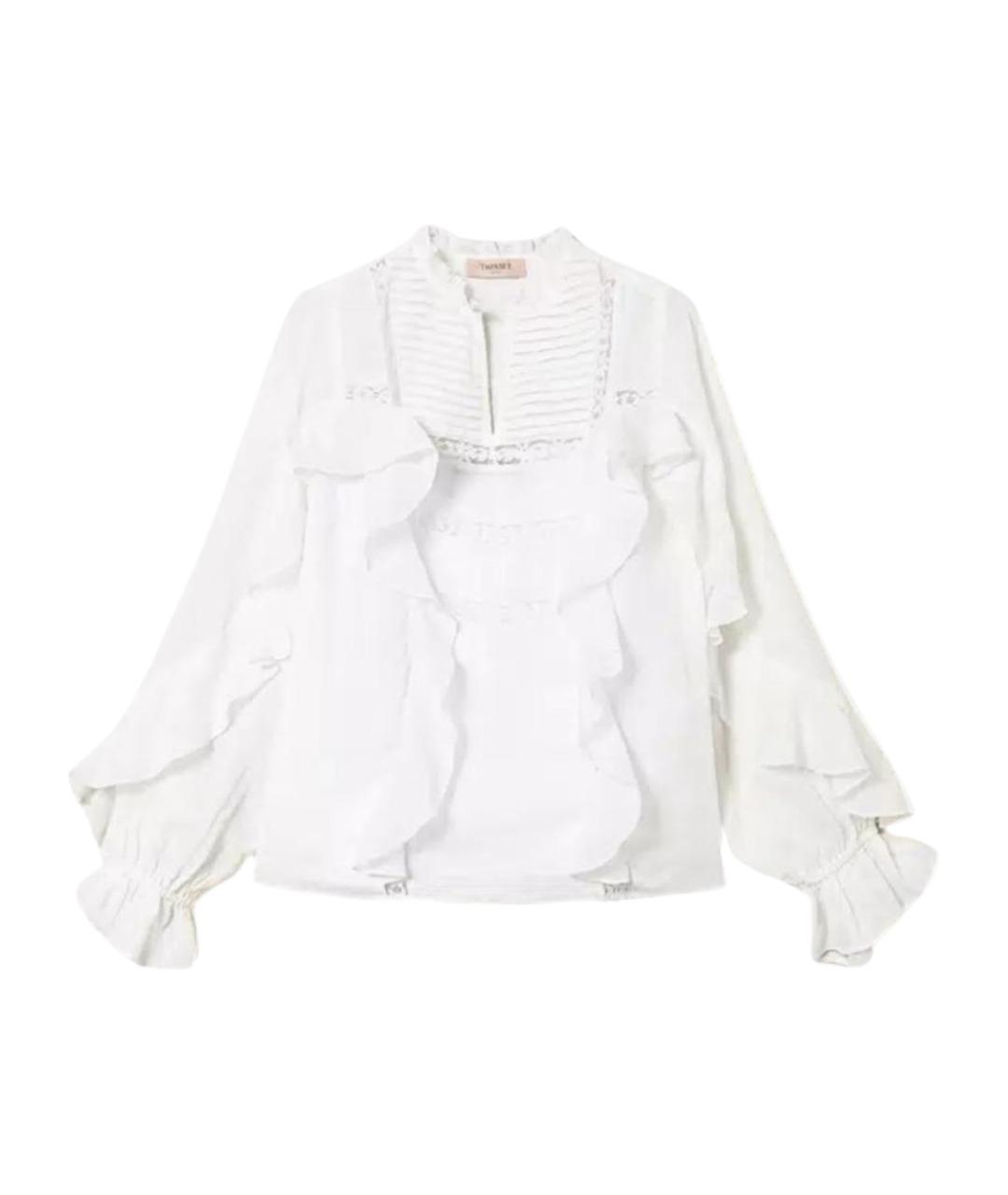 TWIN-SET Белая блузы, фото 1