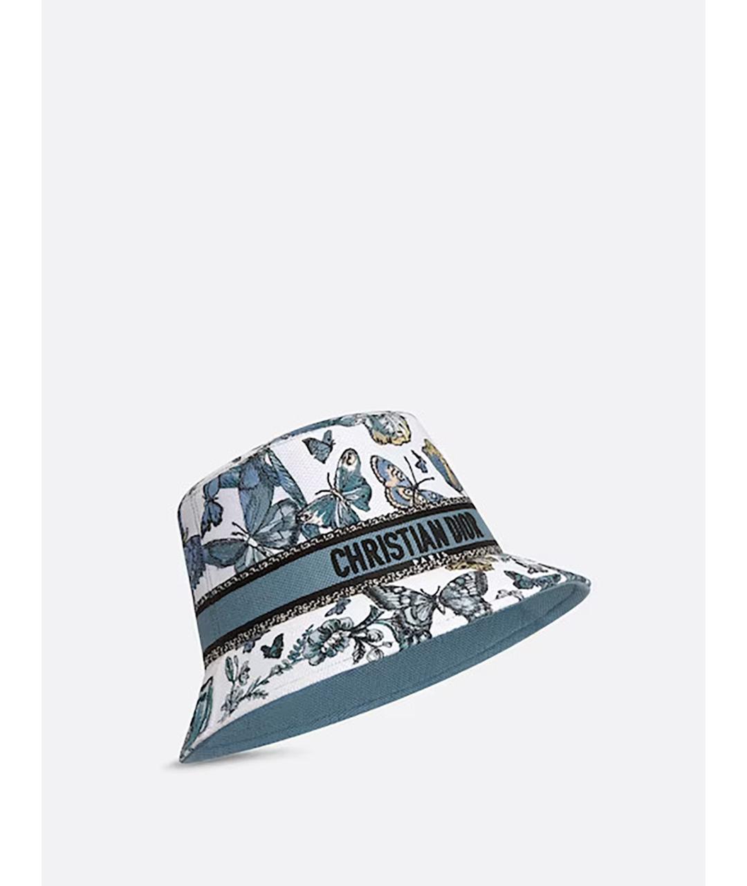 CHRISTIAN DIOR Мульти хлопковая шляпа, фото 2
