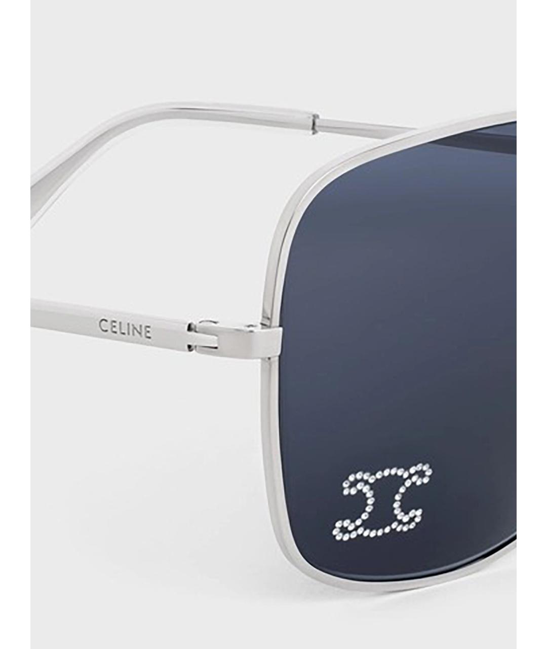 CELINE Мульти металлические солнцезащитные очки, фото 2