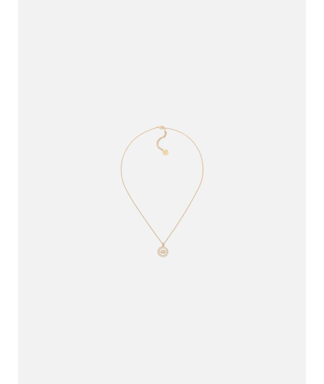 CHRISTIAN DIOR Золотая металлическая подвеска, фото 4