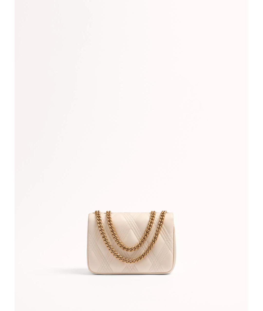 VALENTINO Белая кожаная сумка через плечо, фото 3