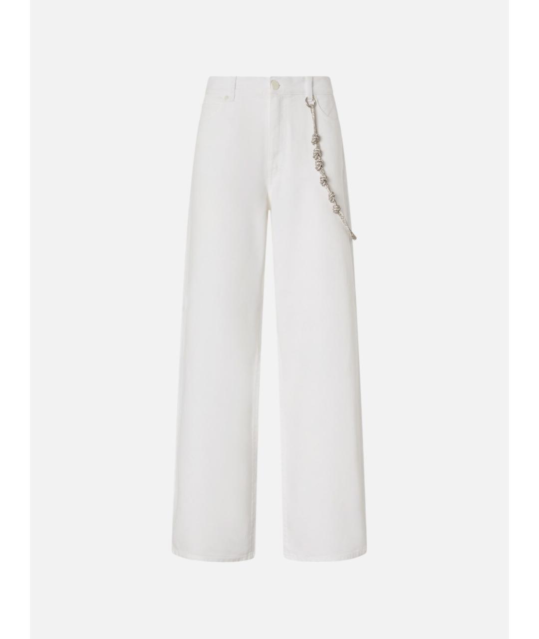 PINKO Белые прямые джинсы, фото 7
