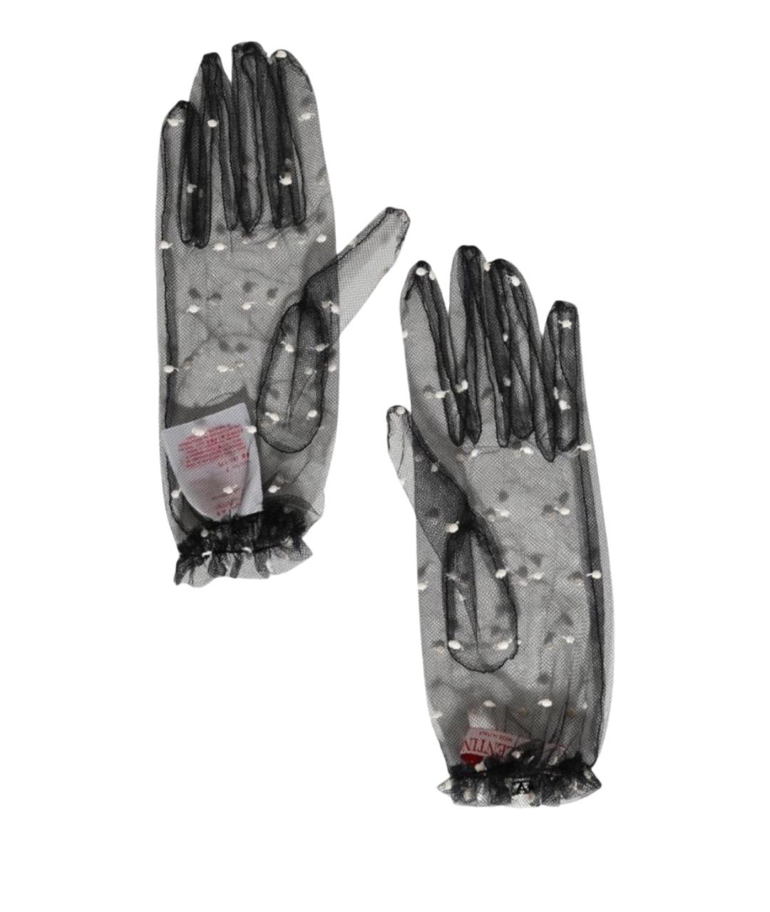 VALENTINO Черные перчатки, фото 1