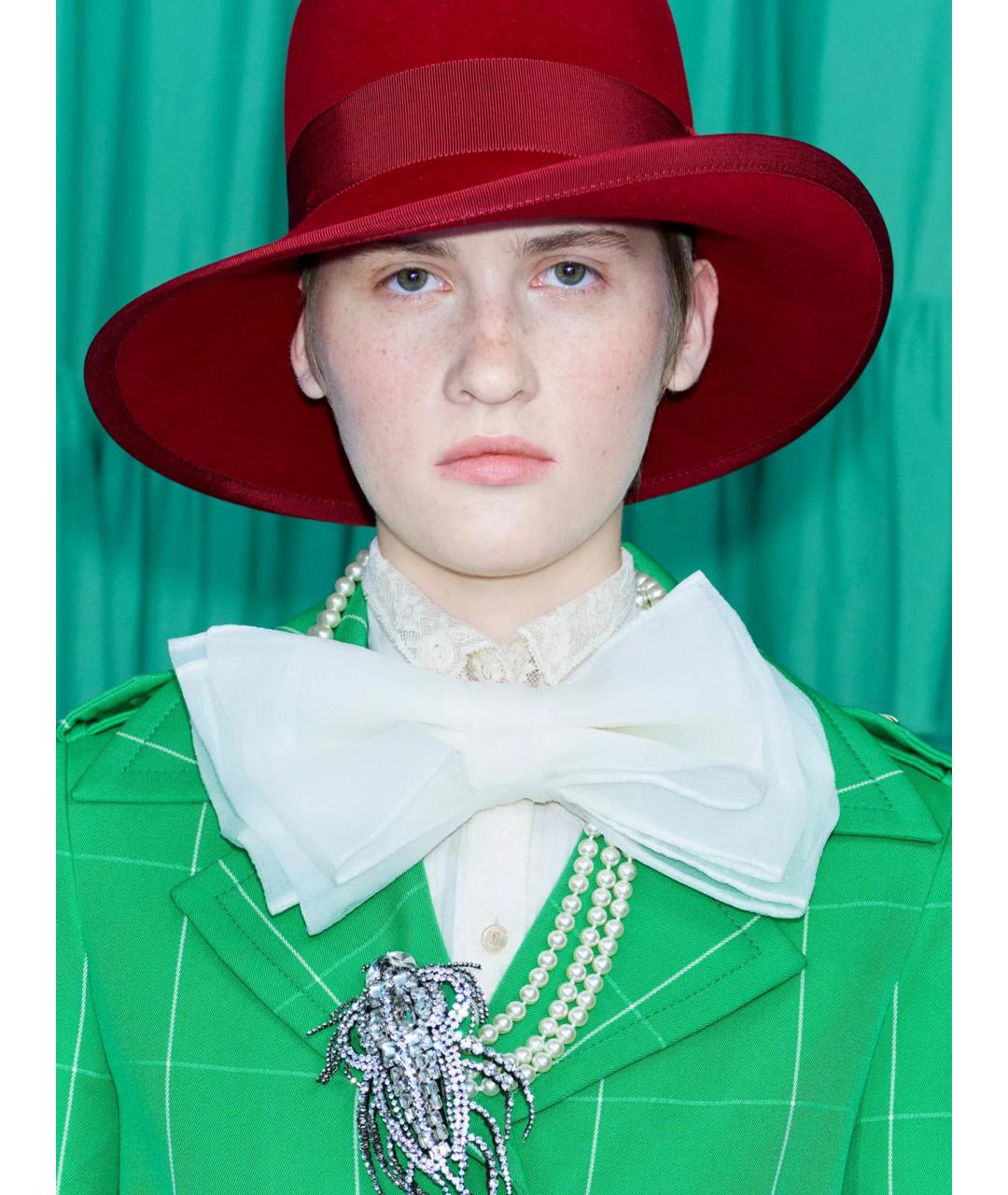 VALENTINO Красная шляпа, фото 2