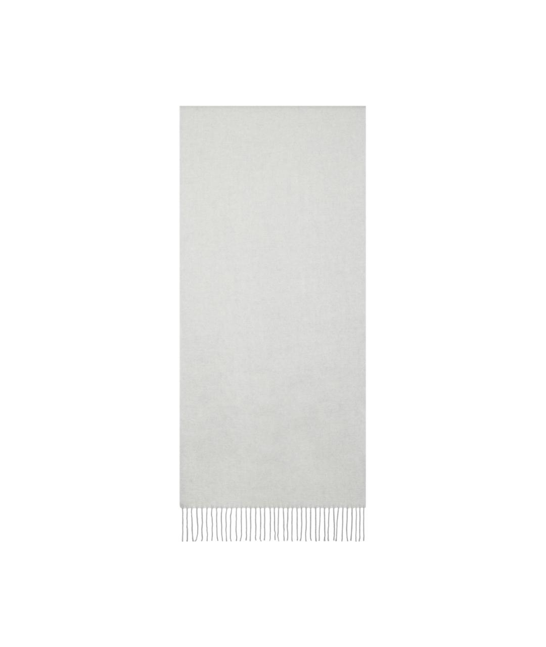 ACNE STUDIOS Серый шерстяной шарф, фото 2