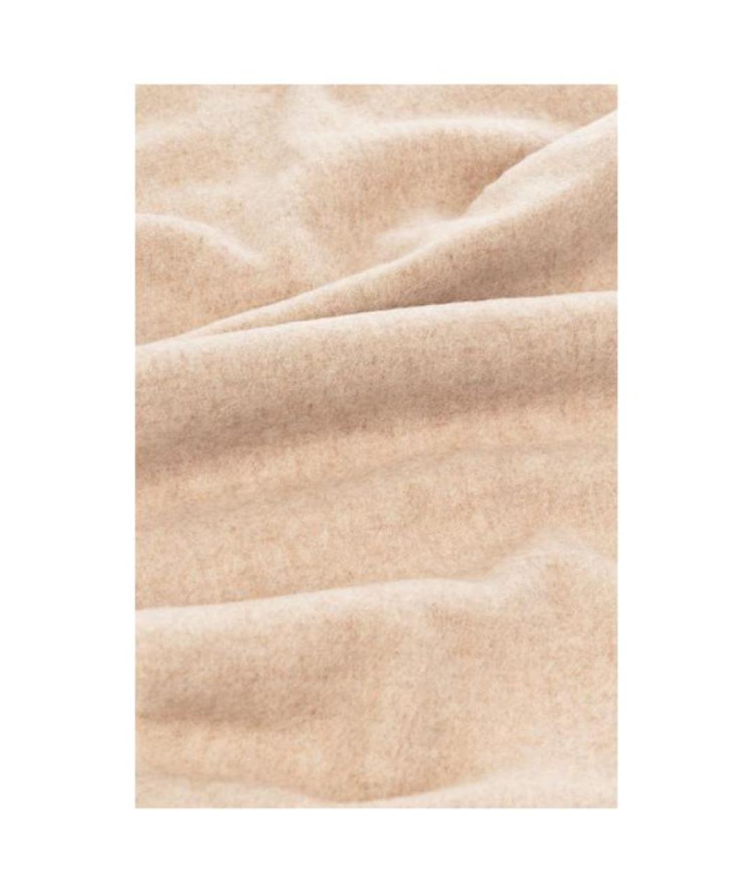 ACNE STUDIOS Бежевый шерстяной шарф, фото 5