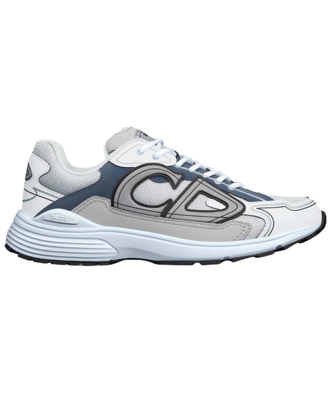CHRISTIAN DIOR Мульти текстильные низкие кроссовки / кеды, фото 1