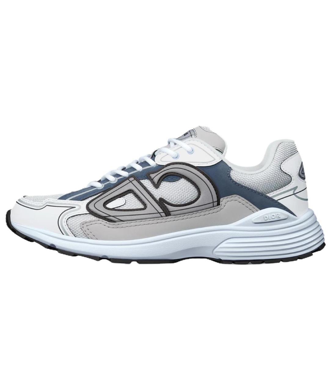 CHRISTIAN DIOR Мульти текстильные низкие кроссовки / кеды, фото 2