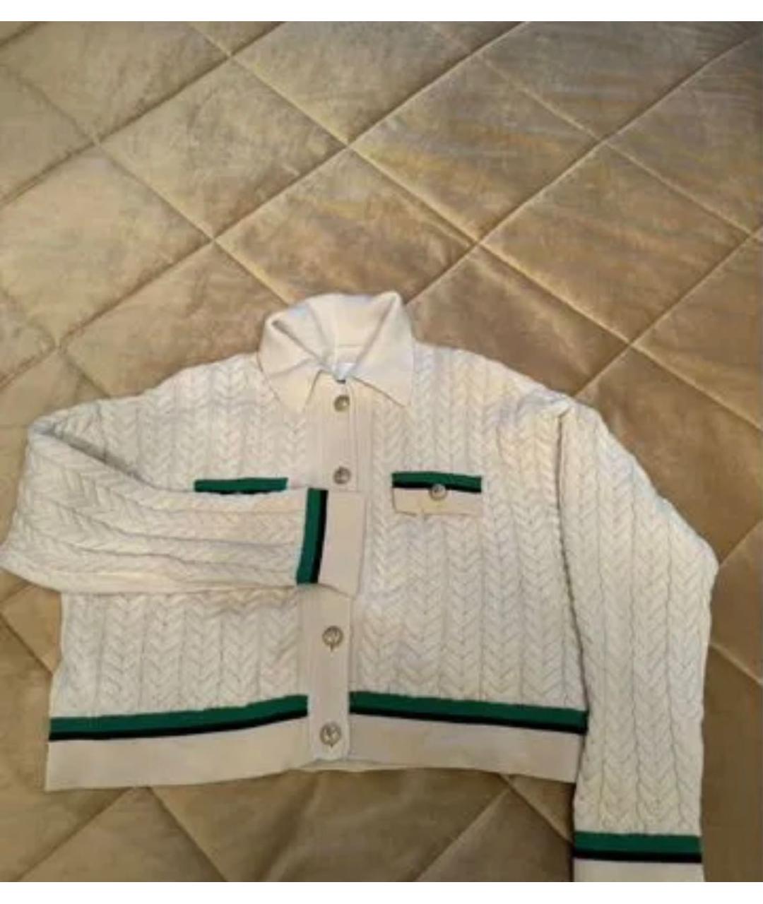 SANDRO Белый шерстяной кардиган, фото 2