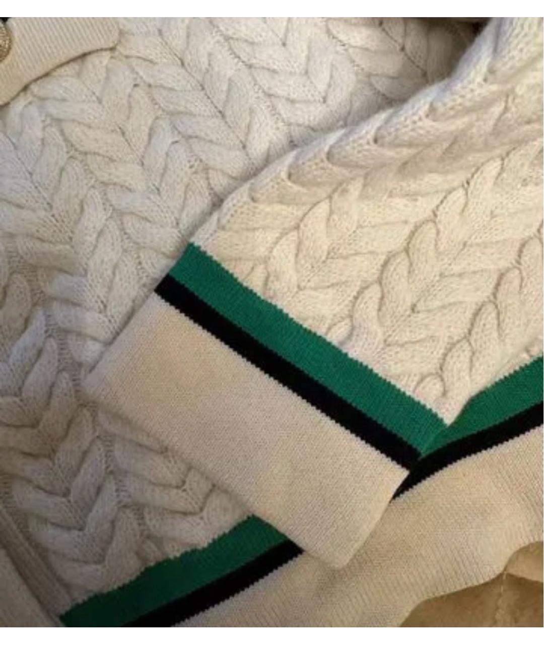 SANDRO Белый шерстяной кардиган, фото 4