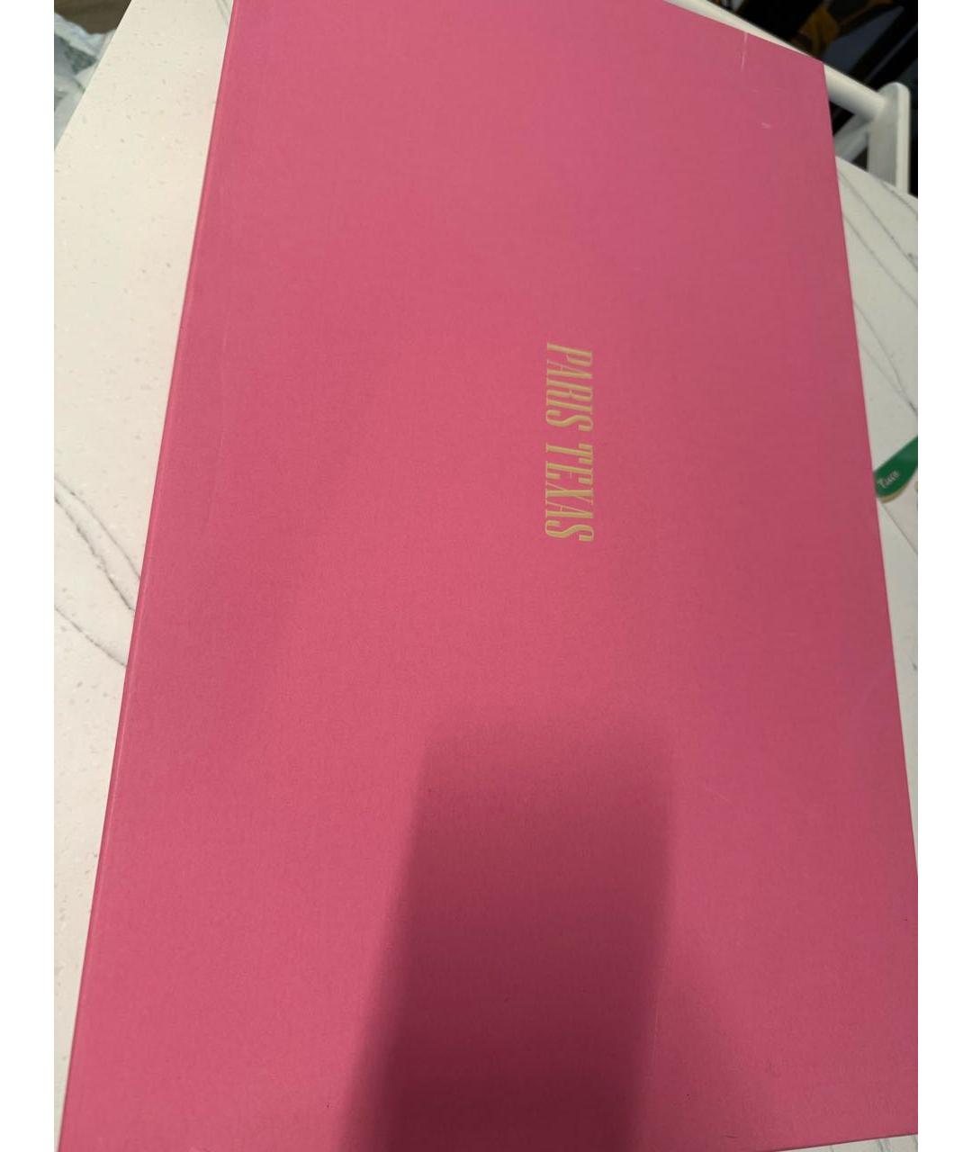 PARIS TEXAS Черные кожаные сапоги, фото 6