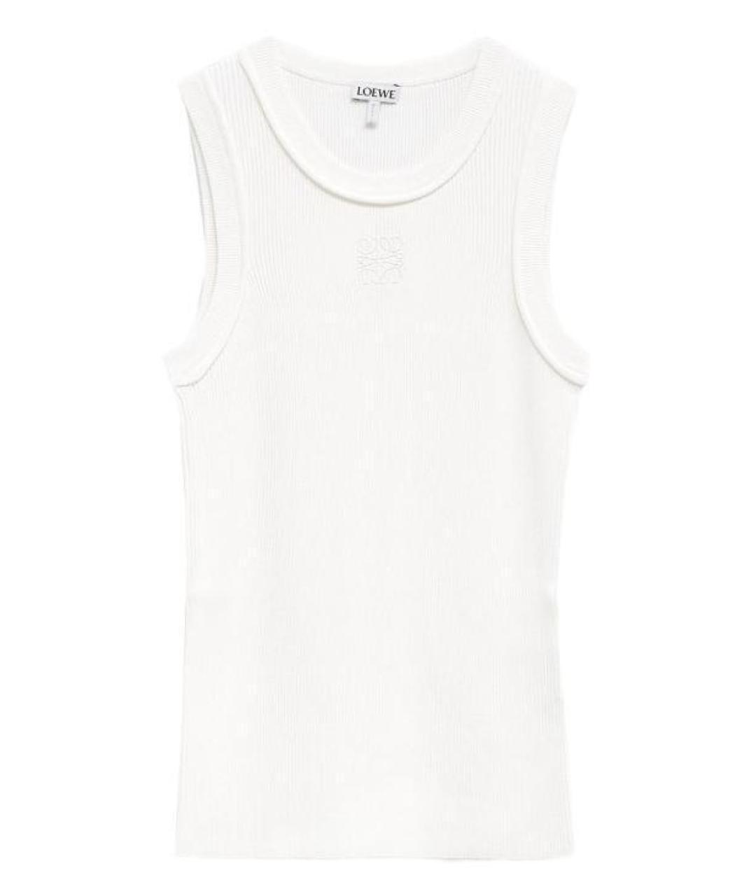 LOEWE Белая майка, фото 1