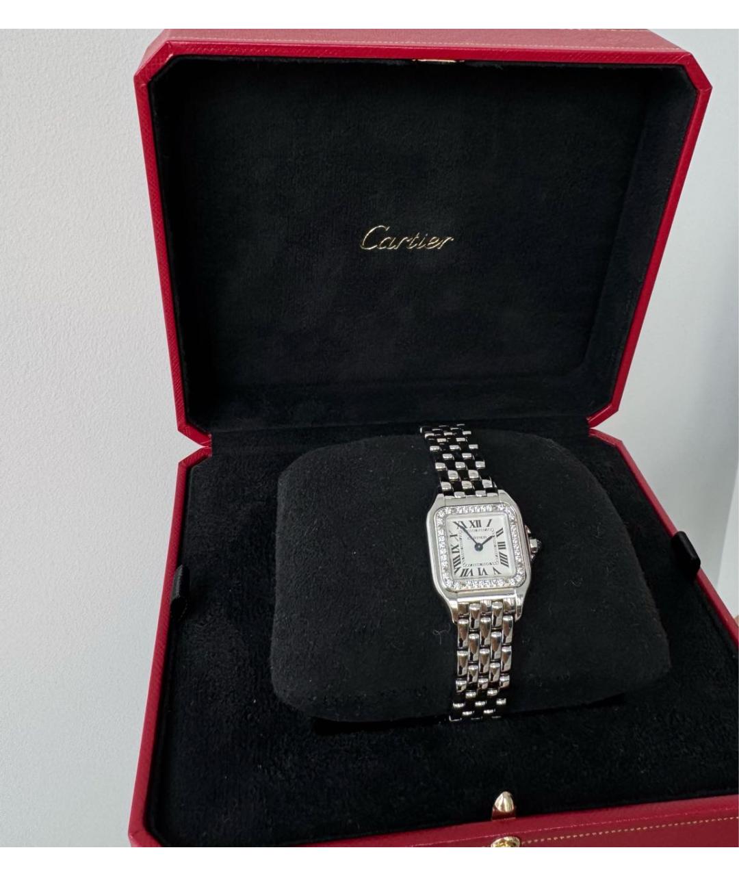 CARTIER Серебряные металлические часы, фото 9