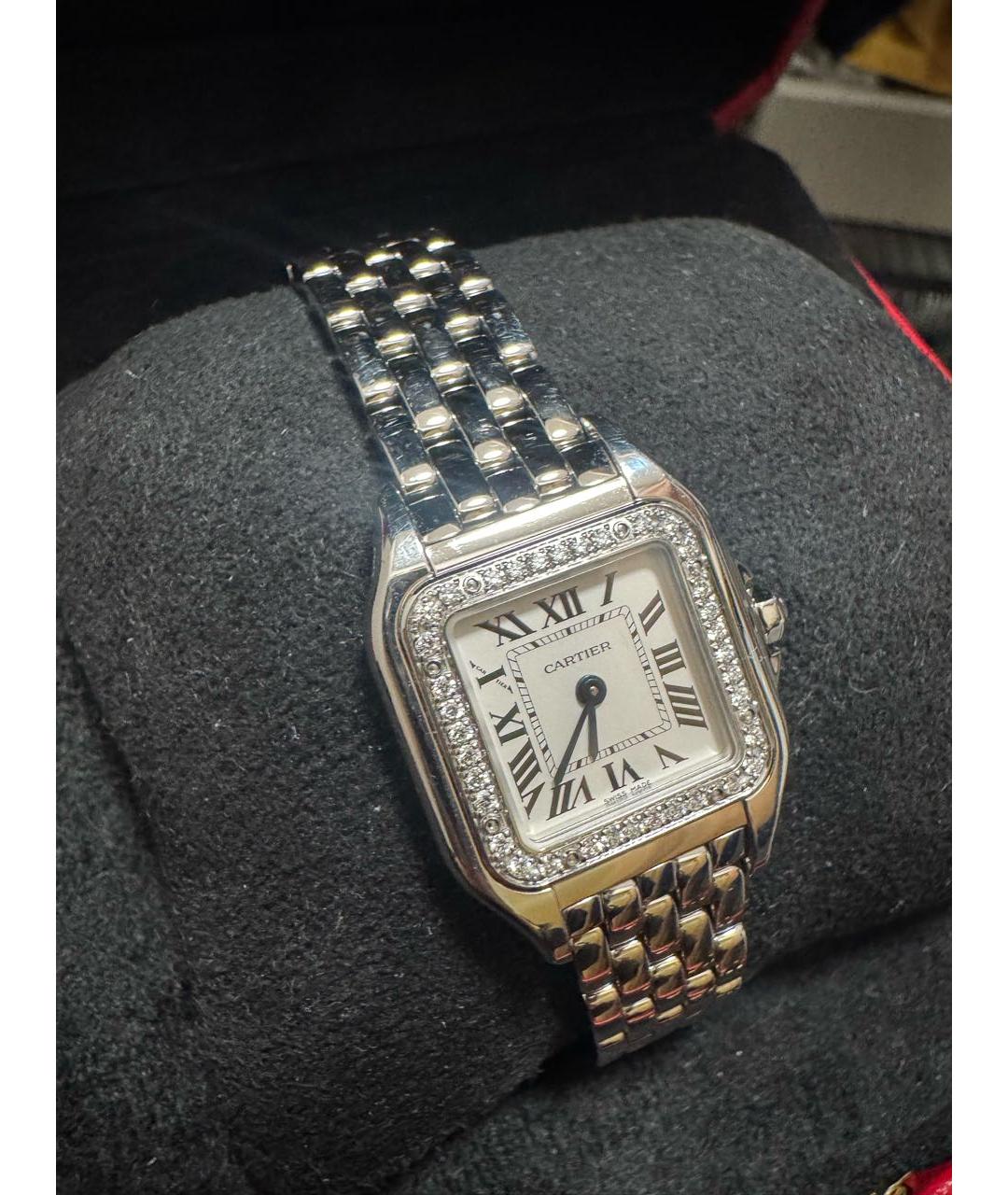 CARTIER Серебряные металлические часы, фото 7
