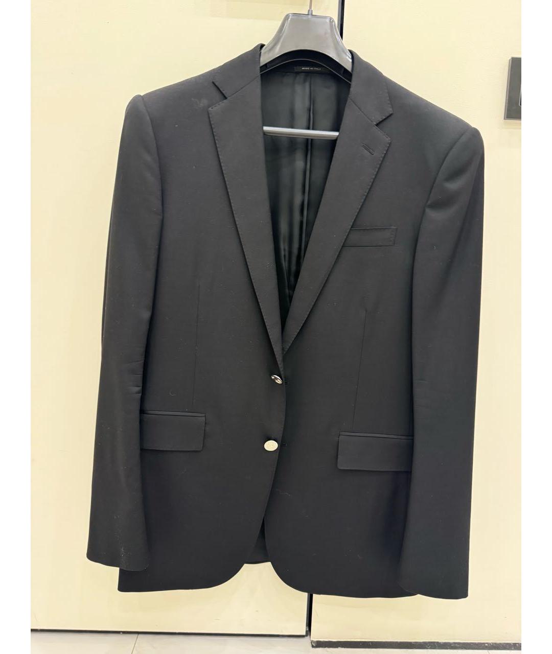 RALPH LAUREN Черный шерстяной пиджак, фото 3