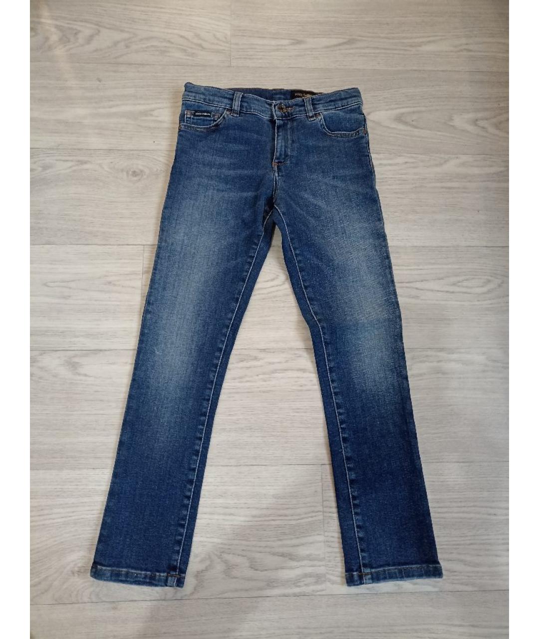 DOLCE&GABBANA Темно-синие брюки и шорты, фото 5