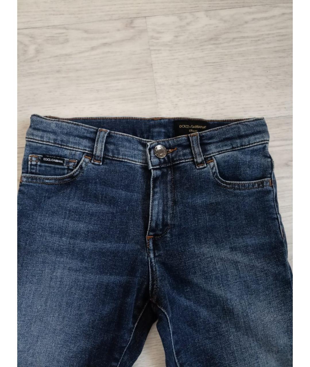 DOLCE&GABBANA Темно-синие брюки и шорты, фото 3