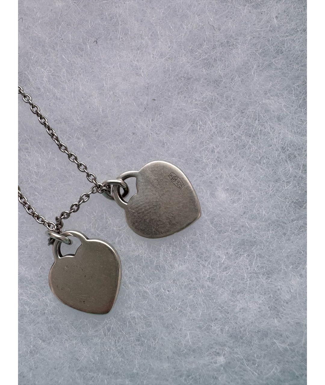 TIFFANY&CO Бирюзовая серебряная подвеска, фото 5