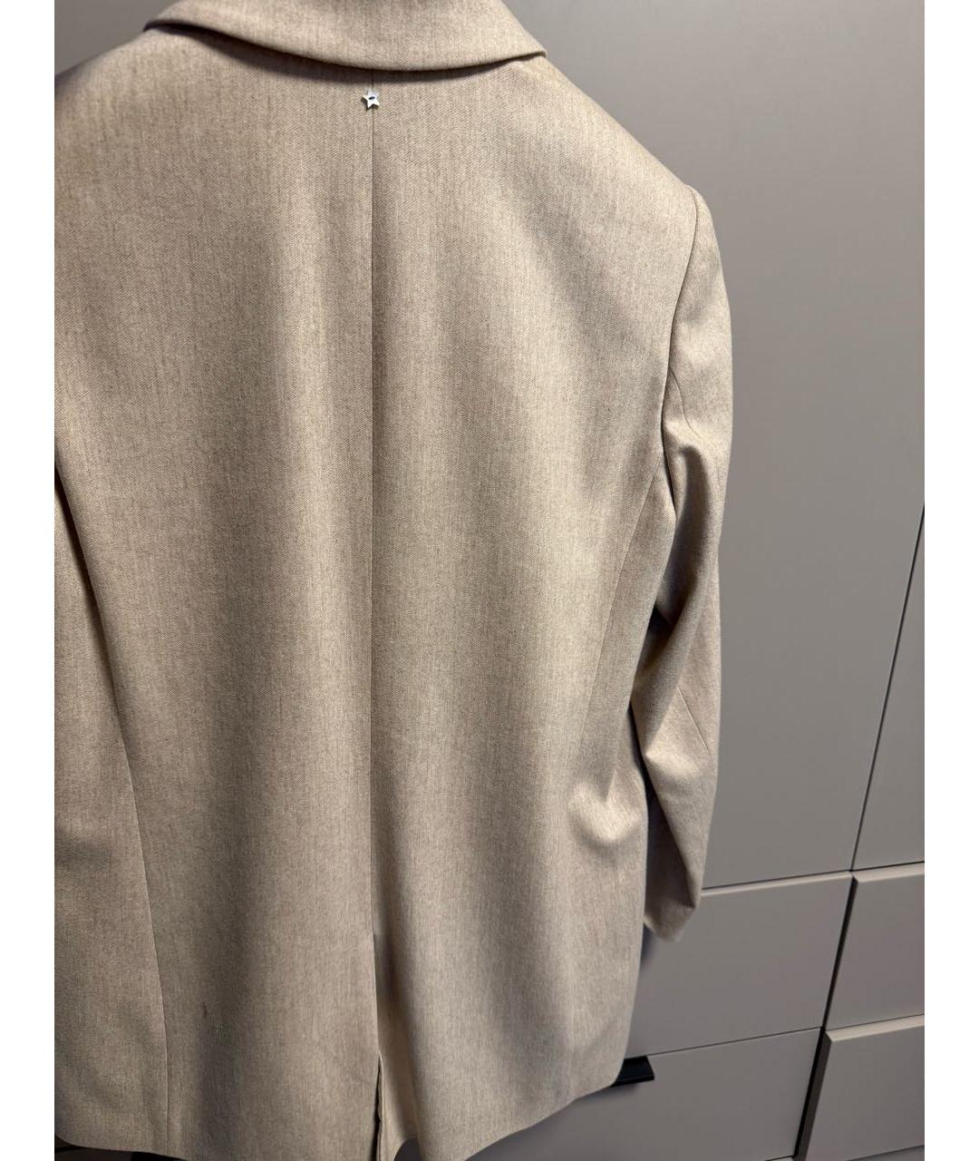 LORENA ANTONIAZZI Бежевый жакет/пиджак, фото 2