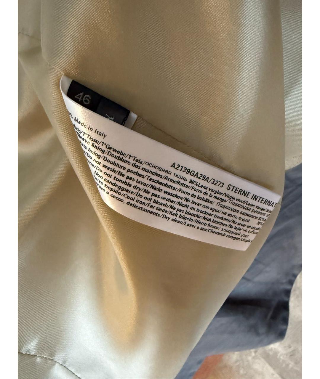 LORENA ANTONIAZZI Бежевый жакет/пиджак, фото 4