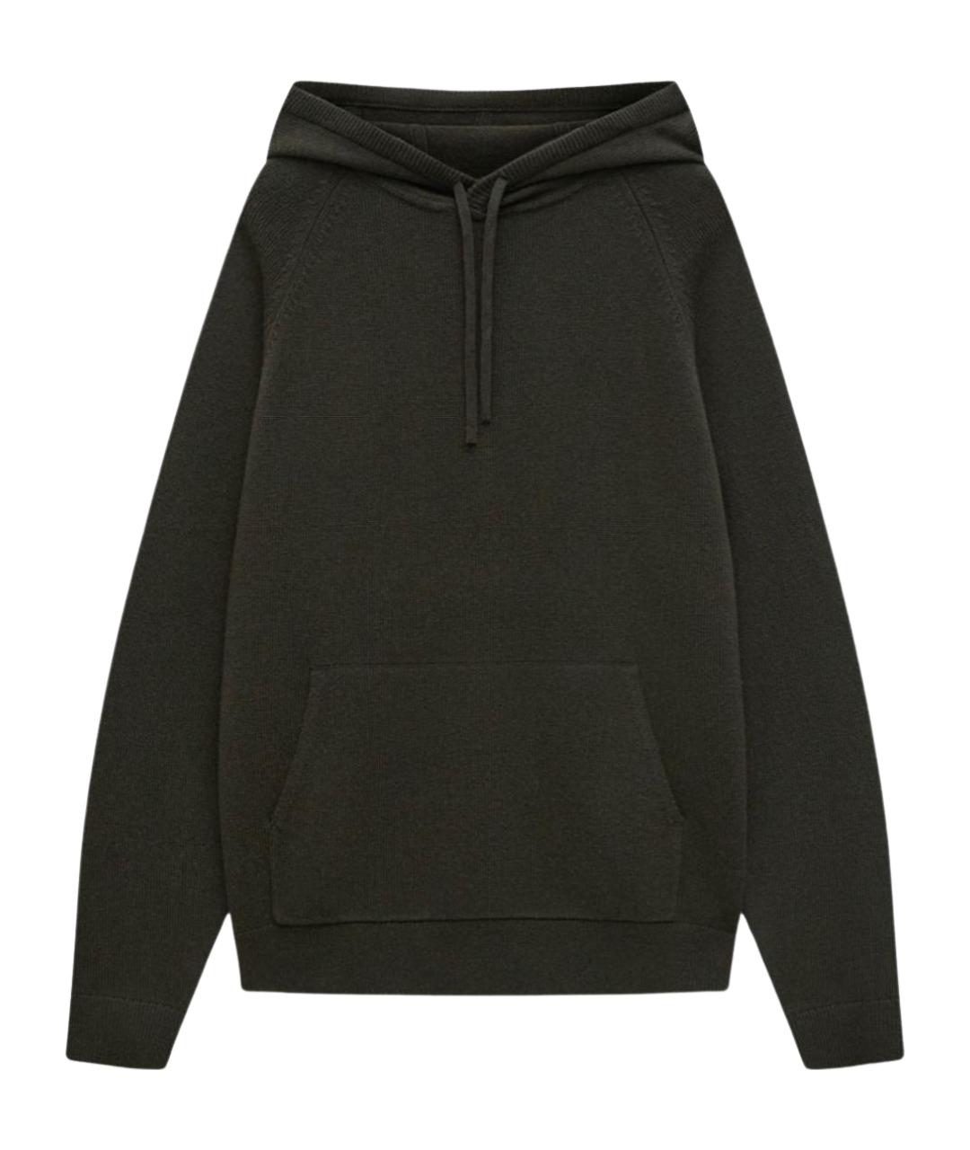 12 STOREEZ Хаки шерстяной джемпер / свитер, фото 1