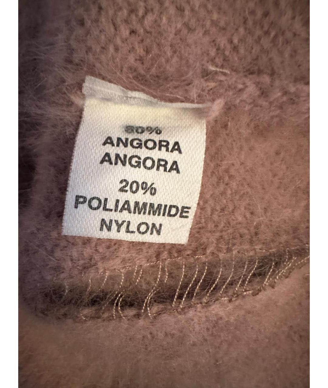 SAINT LAURENT Розовый шерстяной джемпер / свитер, фото 3