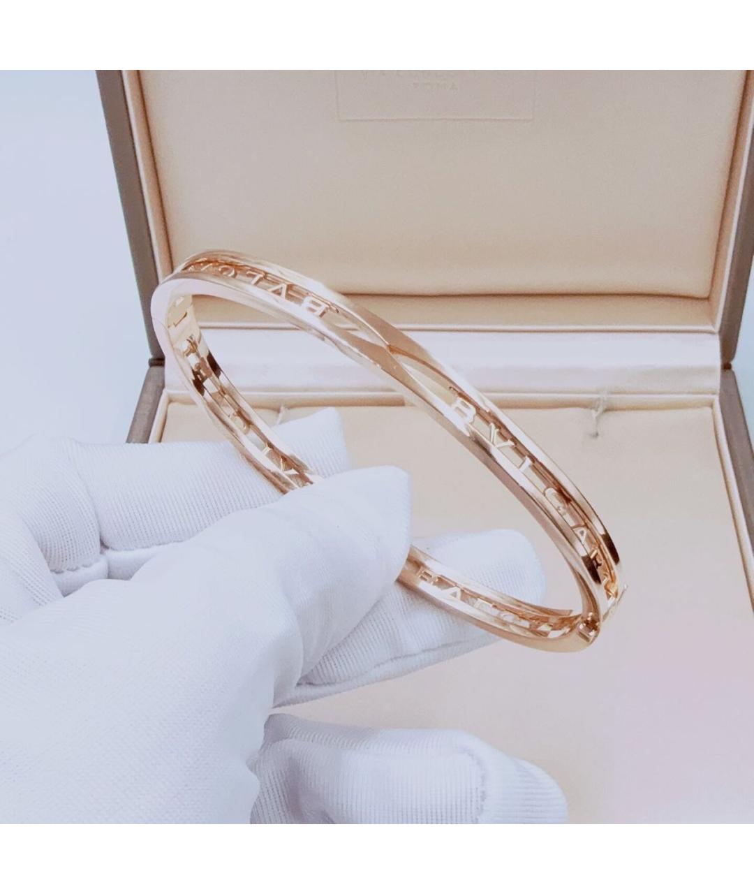 BVLGARI Золотой браслет из розового золота, фото 5