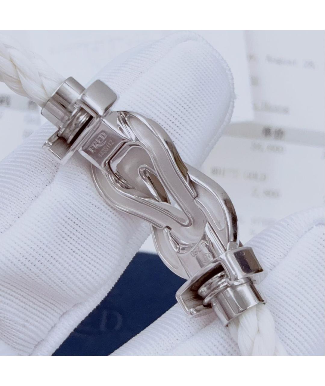 FRED Белый браслет из белого золота, фото 6