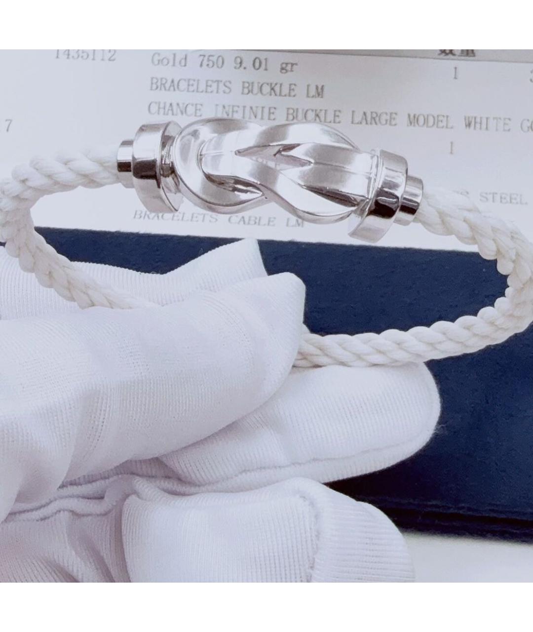 FRED Белый браслет из белого золота, фото 3