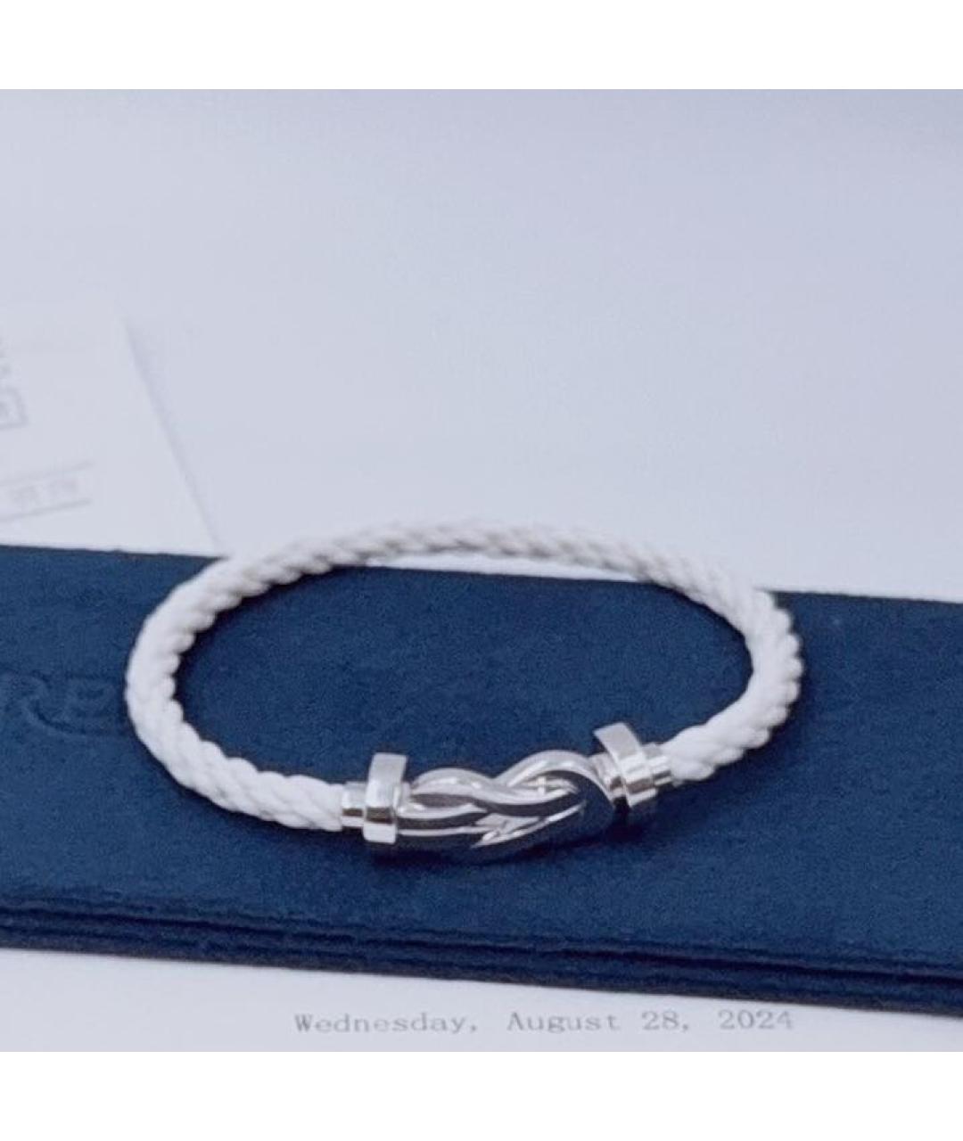 FRED Белый браслет из белого золота, фото 2