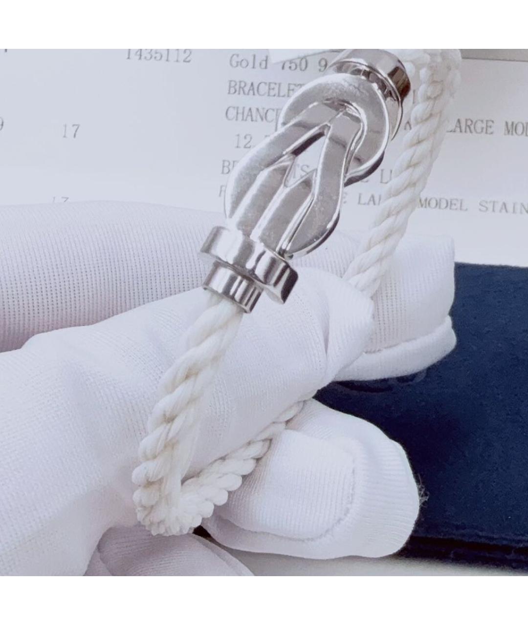 FRED Белый браслет из белого золота, фото 5