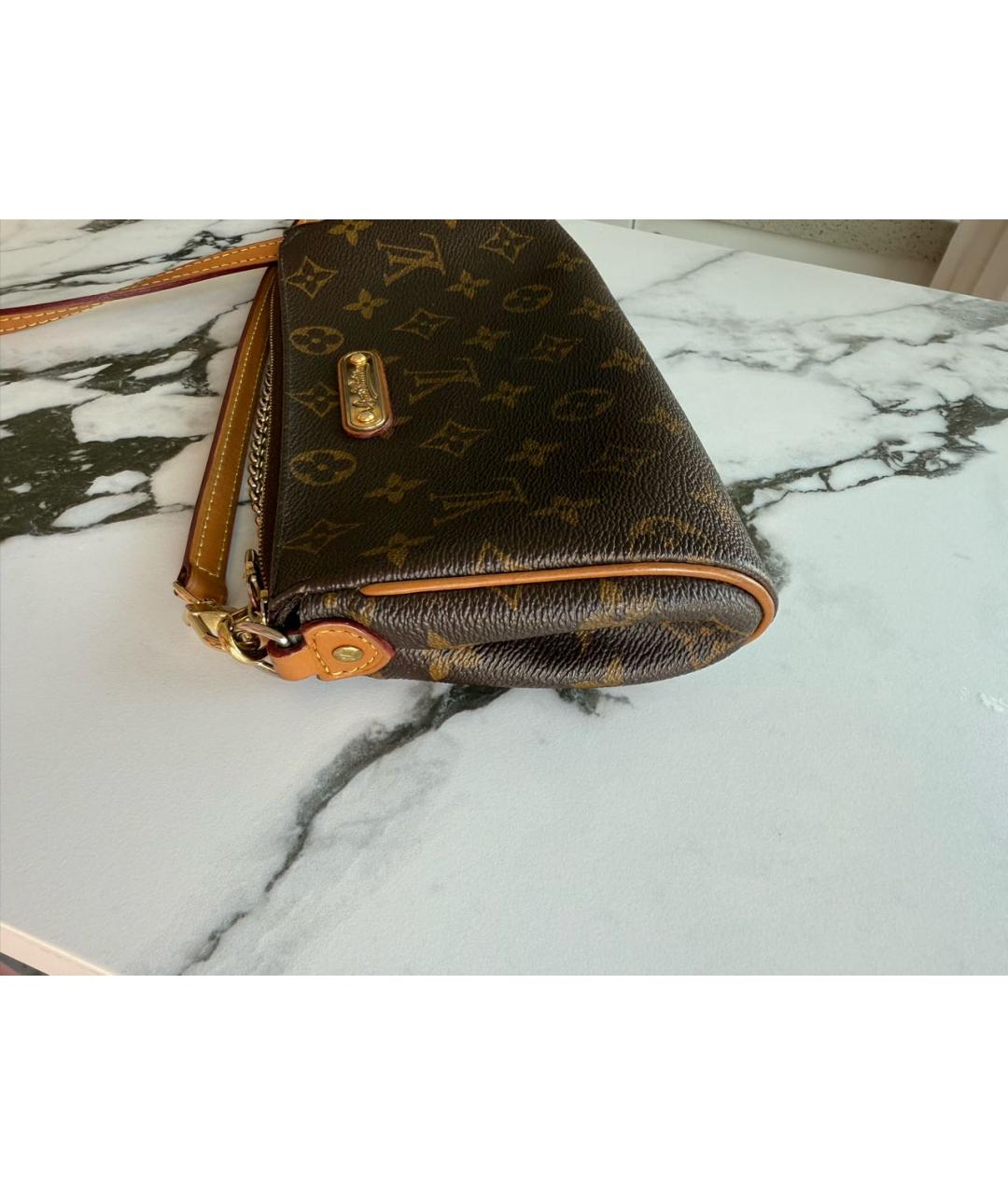 LOUIS VUITTON Коричневая сумка через плечо, фото 3