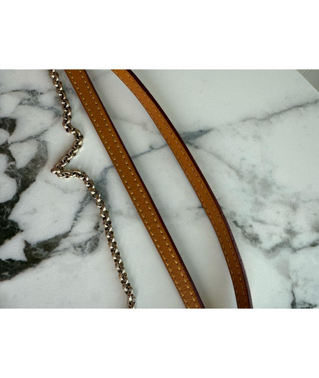 LOUIS VUITTON Коричневая сумка через плечо, фото 7