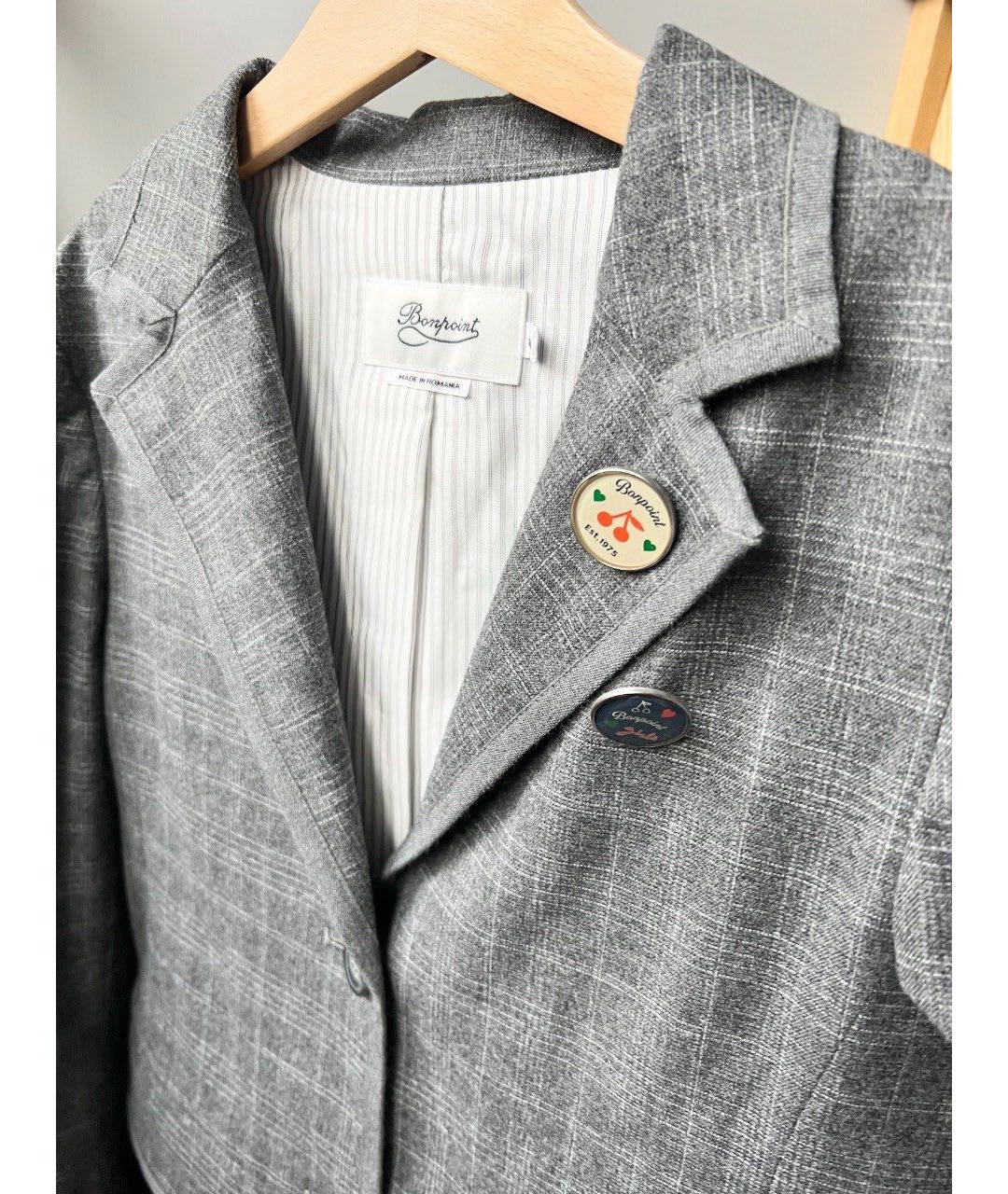BONPOINT Серый жакет / жилет, фото 4