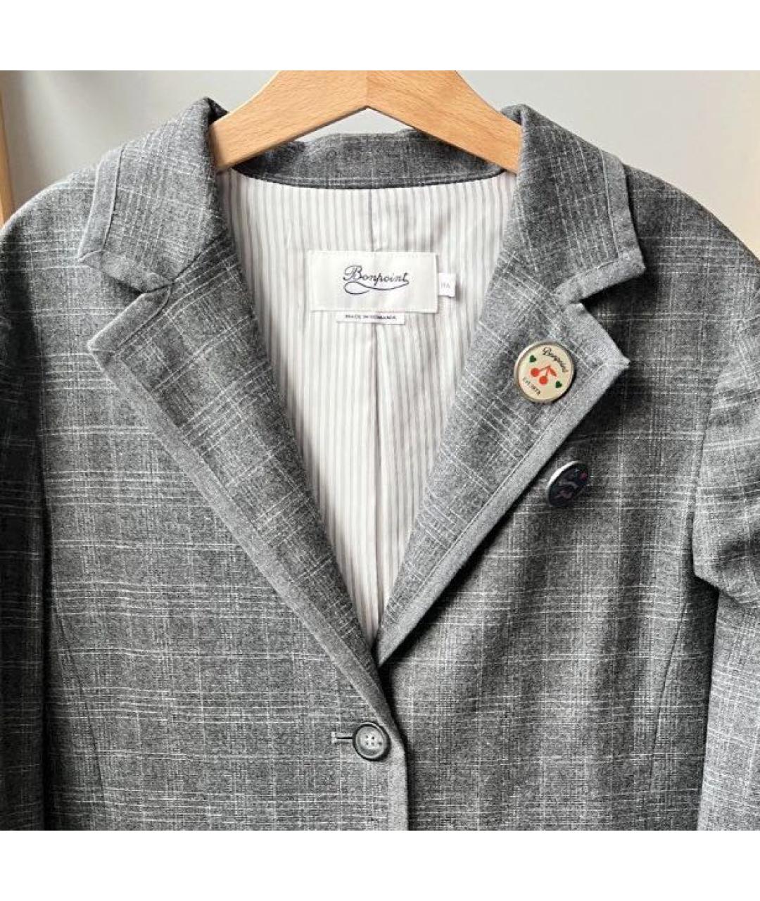 BONPOINT Серый жакет / жилет, фото 3