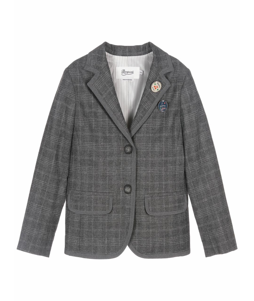 BONPOINT Серый жакет / жилет, фото 1