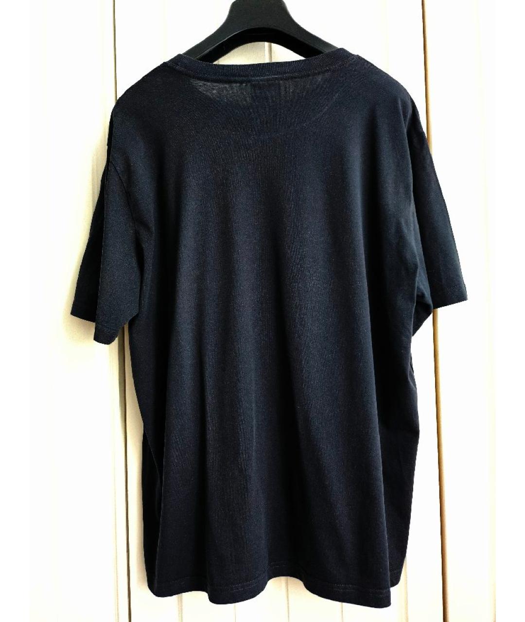 PAUL SMITH Антрацитовая хлопковая футболка, фото 2