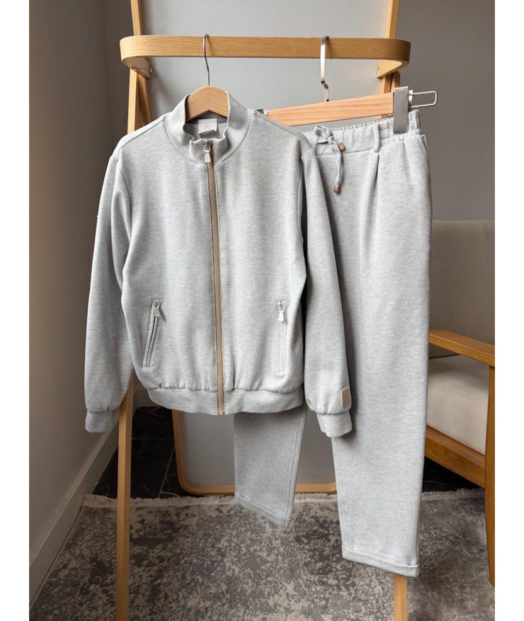 ELEVENTY Серый хлопковый комплект, фото 9