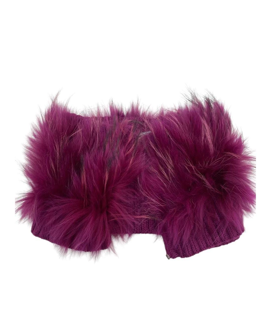 SPORTMAX Фуксия шерстяной воротник, фото 1