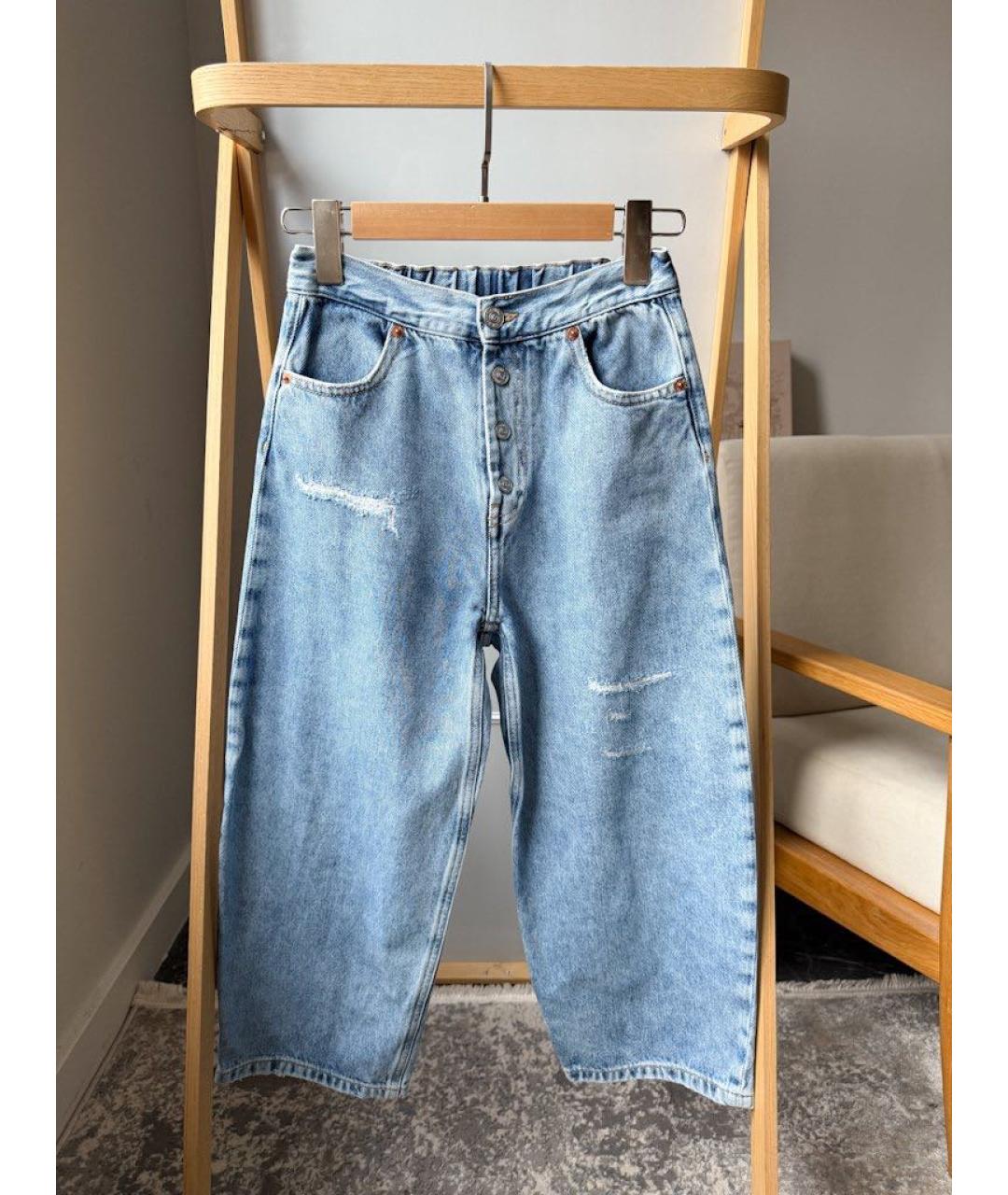 MM6 MAISON MARGIELA Синие деним детские джинсы, фото 5