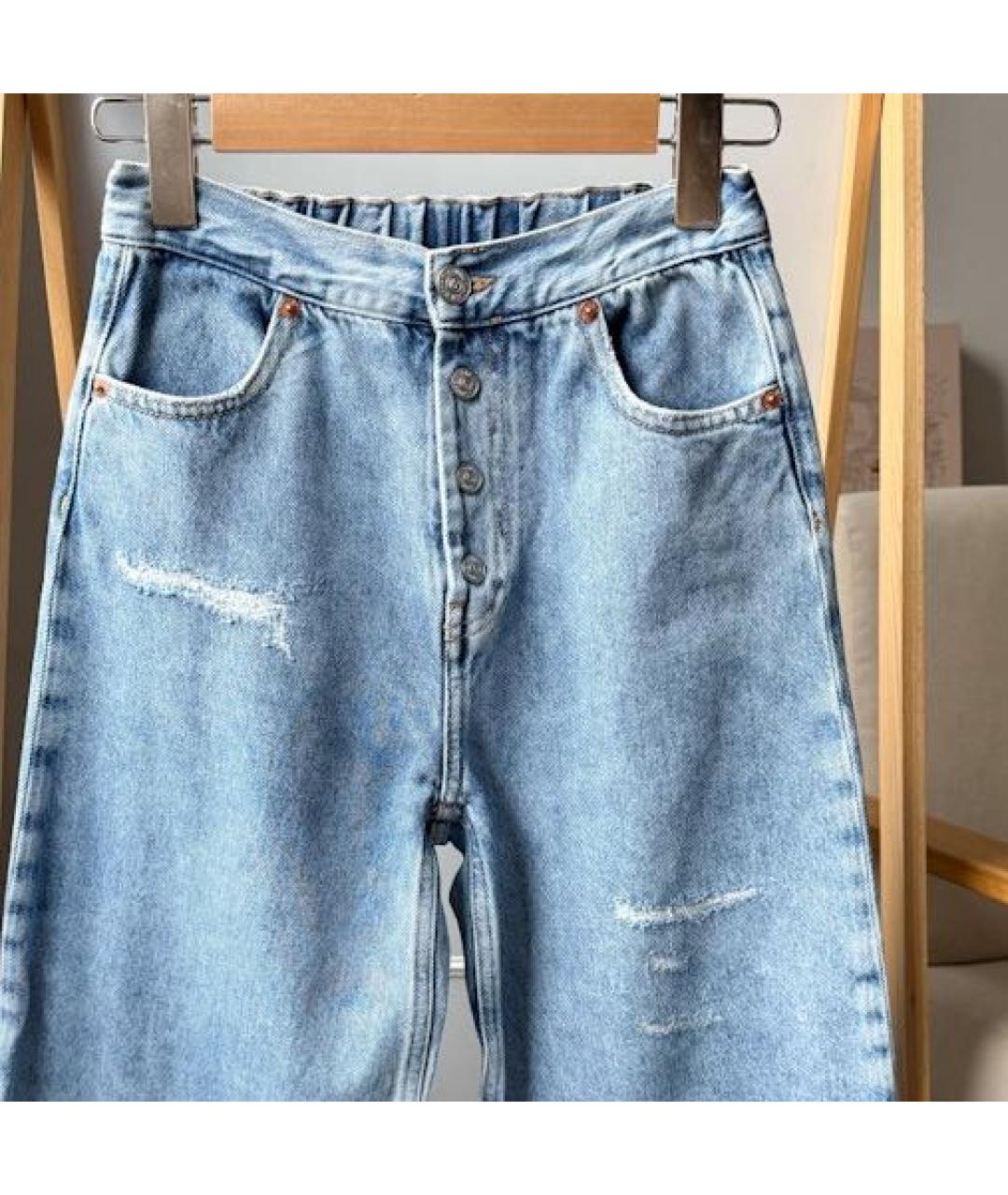 MM6 MAISON MARGIELA Синие деним детские джинсы, фото 3