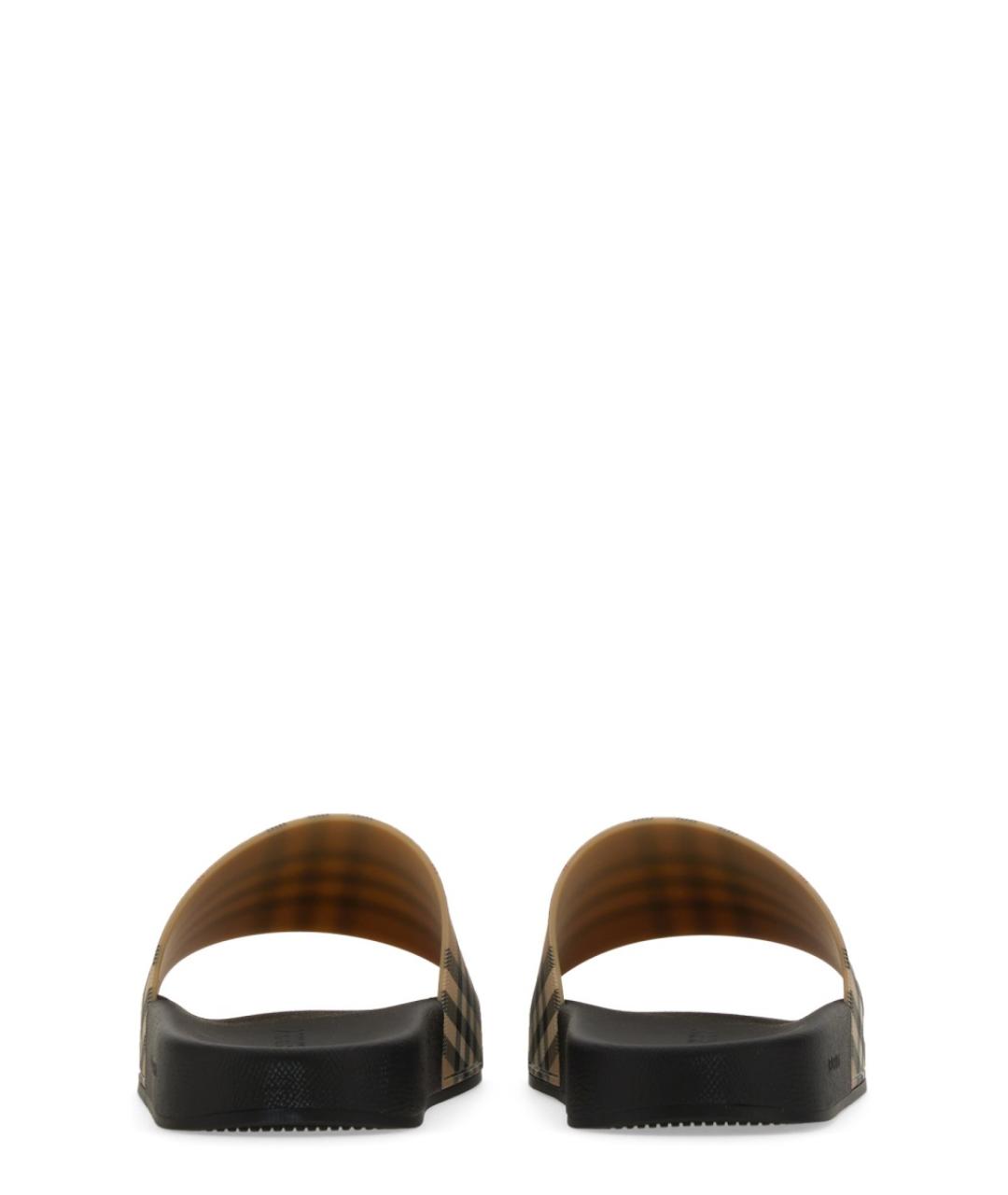 BURBERRY Мульти шлепанцы, фото 6