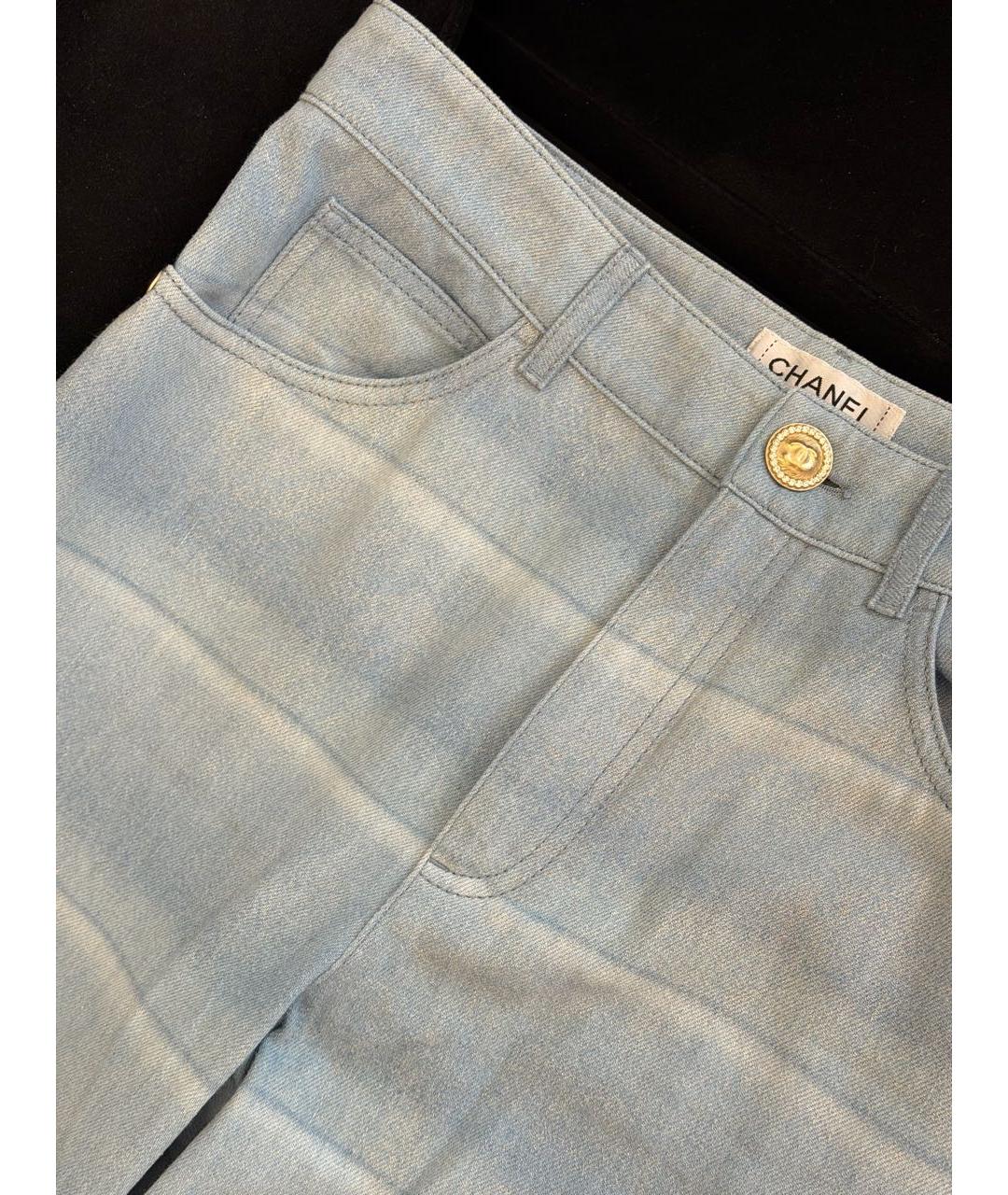 CHANEL Джинсы клеш, фото 7